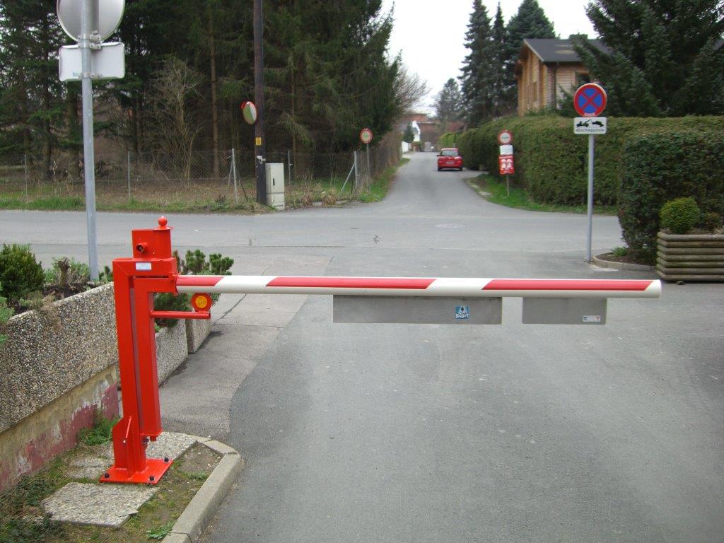 Handschranken für Einfahrt