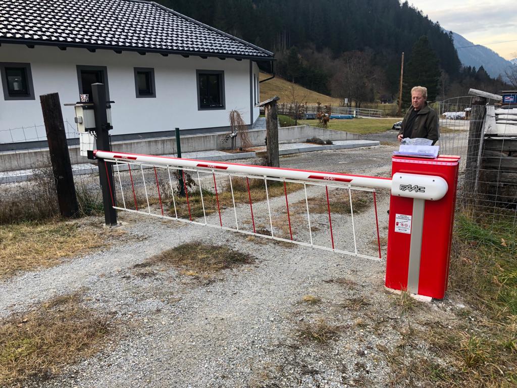 Privatweg Schranken