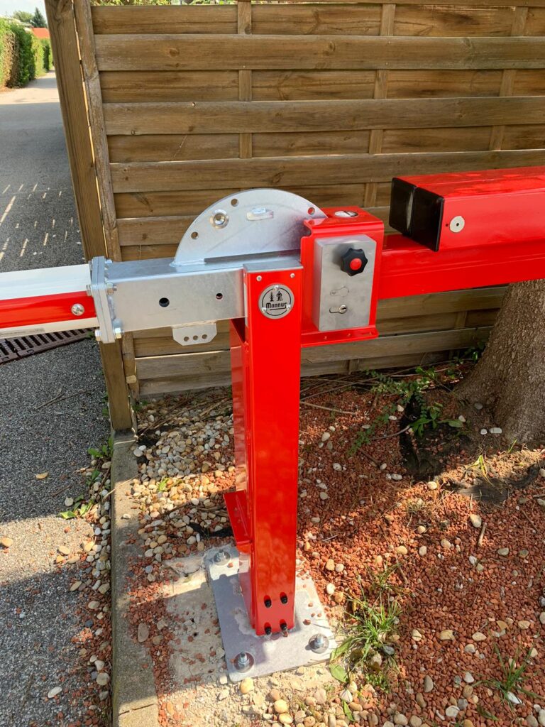 Handschranken mit Gegengewicht