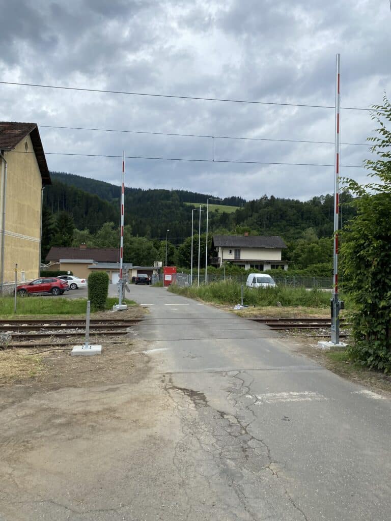 Handschranken mit Gasdruck
