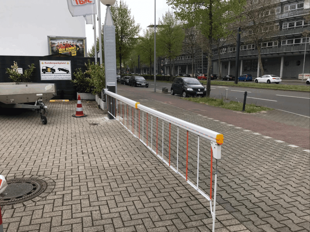 Came Schranken mit Hängegitter
