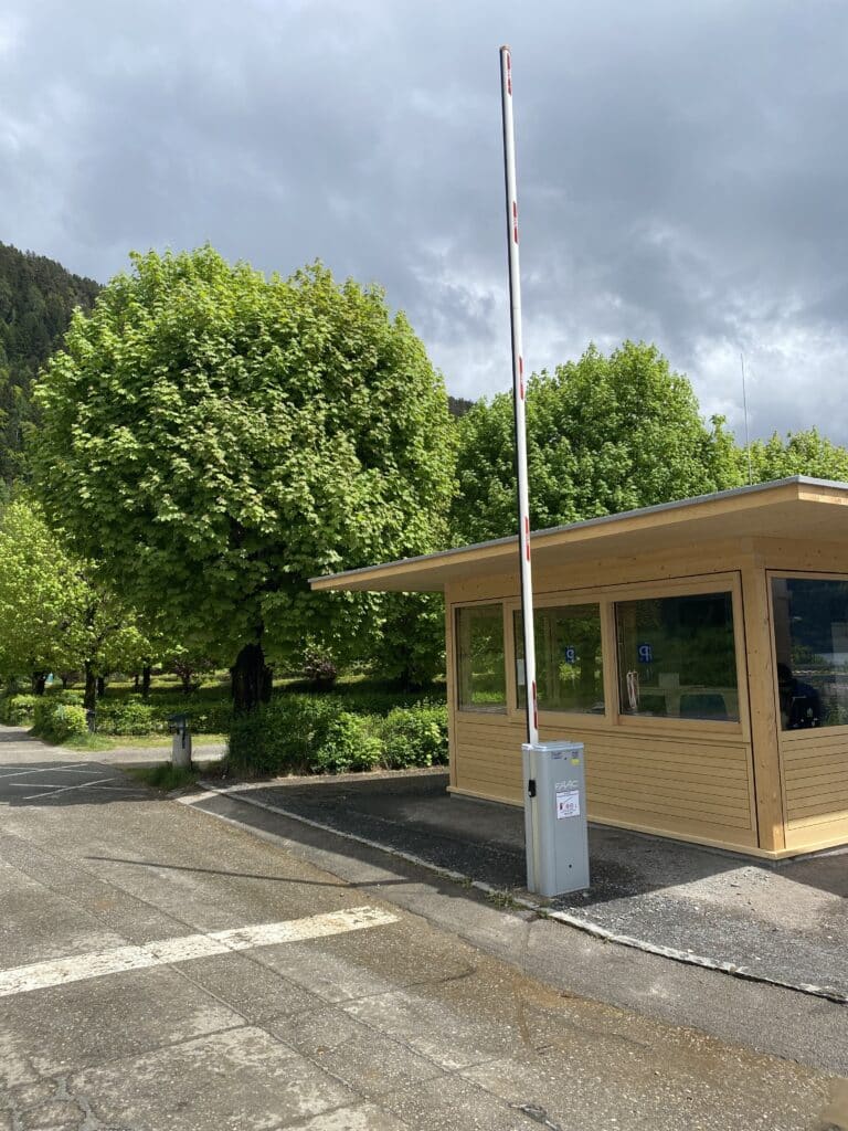 Schranken für Campingplatz