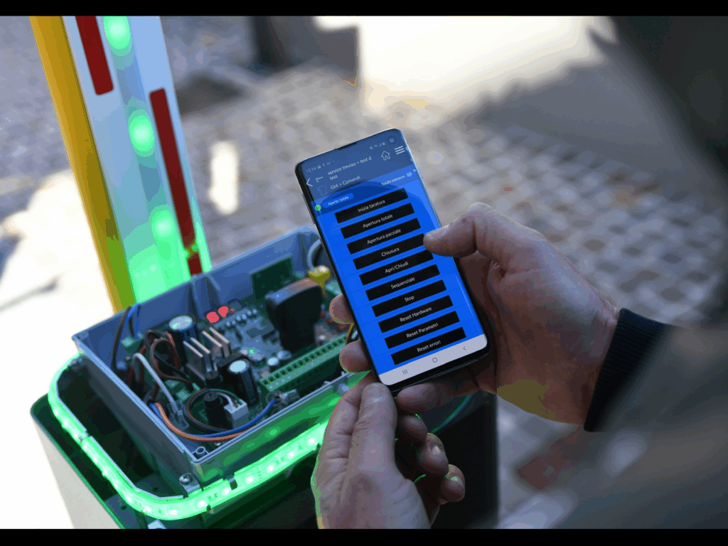 Came Connect, App Steuerung