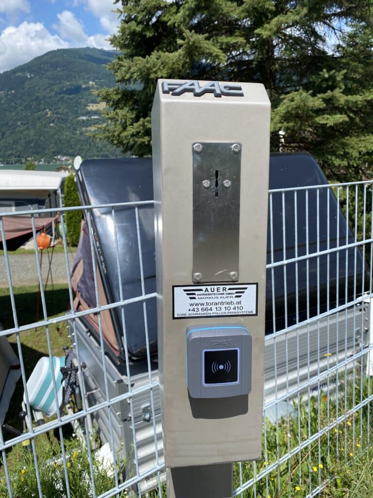Münzer mit came Transponder